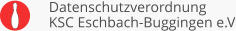 Datenschutzverordnung  KSC Eschbach-Buggingen e.V